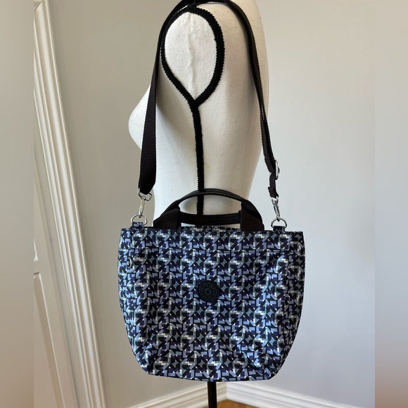 Kipling Women's Nylon bag crossbody adjustable strap purse tote lunch wipeable - Picture 2 of 16